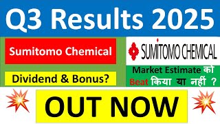 SUMITOMO CHEMICAL Q3 results 2025  SUMITOMO CHEMICAL results today  SUMITOMO CHEMICAL Share News [upl. by Lihka257]