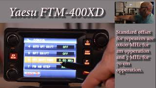 Yaesu FTM400XD Initial Setup and Basic Features [upl. by Zandt54]