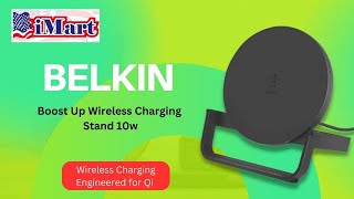 Belkin Wireless Charging Stand 10W  iMart Pcs Review [upl. by Sina]