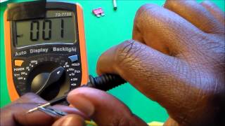 How to Measure for Continuity and Measure Diodes Using a Multimeter [upl. by Sidoeht]