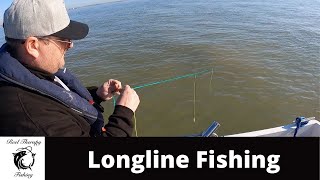 Laying A LonglineLonglining  Longline Boat Sea Fishing uk [upl. by Eseerehs]