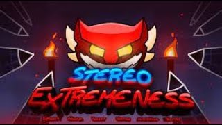 Stereo extremeness By Vortrox All coins  Botted run Geometry Dash [upl. by Mcquoid]