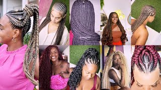 Latest Cornrow Braids Hairstyles For Black Women [upl. by Lizabeth]