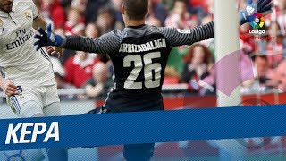 Kepa Best Saves in LaLiga Santander 20162017 [upl. by Cogswell543]