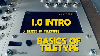 10  INTRODUCTION  Basics of Teletype [upl. by Alyak]