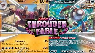 Conkeldurr Deck List  Shrouded Fable Pokémon TCG [upl. by Sherrard]