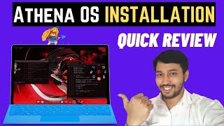 Athena OS  Installation  Review  BlackArch Linux  New Linux Distro 2023  Athena OS Dual Boot [upl. by Adnilra]