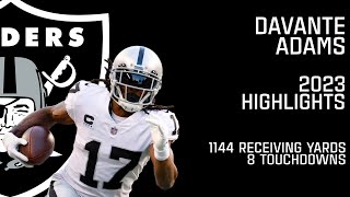 Davante Adams  2023 Highlights [upl. by Matthew]