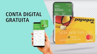 Vendedor PagSeguro agora tem Conta Digital Gratuita e vem com cartão [upl. by Asiram221]