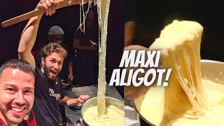 10 kg de FROMAGE à REMUER on GALÈRE pour faire un ALIGOT  VLOG 1093 [upl. by Nalehp650]