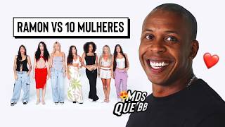 10 MULHERES VS RAMON [upl. by Akehsay]