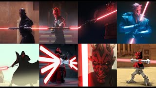 Evolution of Darth Maul 19992020  Star Wars Movies and TV [upl. by Assej]