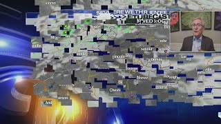 Monday nights forecast with Chief Meteorologist Steve Udelson [upl. by Yesnik]