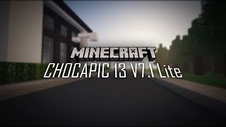 EL MEJOR SHADER GAMA BAJA  Chocapic13 v71 Lite  Minecraft Java [upl. by Eidson]