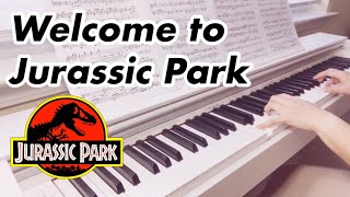 映画「ジュラシック・パーク」メインテーマ｜Jurassic Park  Main Theme｜piano [upl. by Emse28]