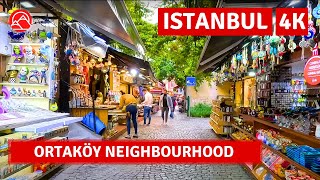 Istanbul 2023 Ortaköy One Of The Most Popular Neighbourhood Walking Tour4k 60fps [upl. by Aihsel]