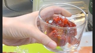 家庭でも簡単にできる筋子のほぐし方と保存方法 How to treat and store fresh salmon roe [upl. by Stanislaus118]