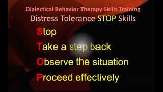 Distress Tolerance STOP Skills  Ep 3a  DBT Peer Connections [upl. by Jimmie929]