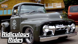 We Modernised A 1950s Ford F100  RIDICULOUS RIDES [upl. by Stahl]