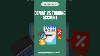 Day 25 Demat Vs Trading account  stockmarket demataccount trading [upl. by Milano144]