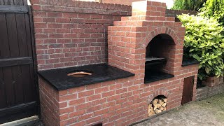 How to build a brick BBQ How to build a Tandoor How to build a Pizza Oven Rotisserie DIY BBQ Build [upl. by Waylan186]