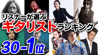 リスナーさんが選ぶギタリストランキング301位 [upl. by Patman]