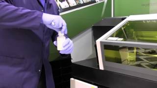 Roland VersaUV LEF Series  Manual Cleaning Procedure [upl. by Anayhd248]