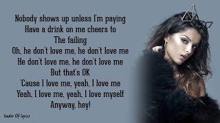 Bebe Rexha  IM A MESS Lyrics [upl. by Aiyotal39]