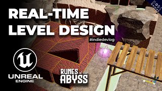 Level Design in REAL TIME with Unreal Engine  Runes of the Abyss DEVLOG [upl. by Possing418]