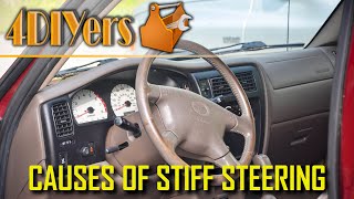 What can Cause Stiff or Heavy Steering  Top 6 Issues [upl. by Cave39]