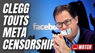 Nick Clegg Boasts 60 Meta Staff Used For Censorship [upl. by Enened]