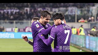 Highlights Coppa Italia  Fiorentina vs Parma 22 41 dcr [upl. by Marilou]