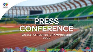 World Athletics Championships Oregon 22  Press Conference [upl. by Val]