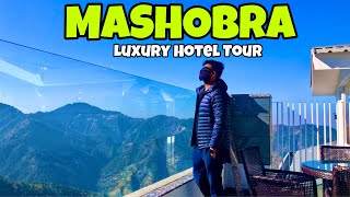 MASHOBRA in Winters ❄️  SHIMLA 2021  Luxury Resort Hotel Tour in Mountain  Himachal Pradesh Vlogs [upl. by Andros]