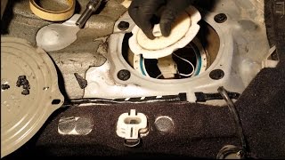 Remove Fuel Pump 06 Infiniti M45 M35 [upl. by Nauqaj]