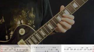 Opeth Windowpane  Guitar lesson  Part three [upl. by Akimas19]