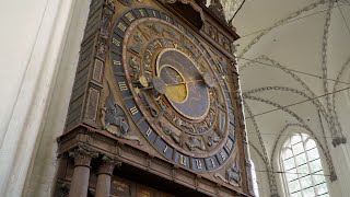 Astronomische Uhr Rostock von 1472 auf dem Weg zum UnescoWeltkulturerbe [upl. by Heddie]