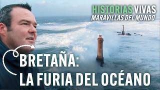 Bretaña olas gigantes intrépidos pescadores y windsurf extremo  Historias Vivas  Documental HD [upl. by Netsruk]