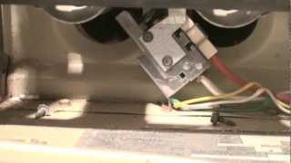 Finding the pilot tube on a gas furnace [upl. by Pahl637]