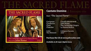 Cantate Domino  Monteverdi John Rutter The Cambridge Singers La Nuova Musica [upl. by Aubry]