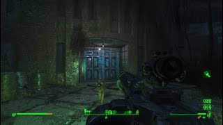 Fallout 4 part 125 ticker tape loungeHub 360Ruined skycraper [upl. by Oiredised760]