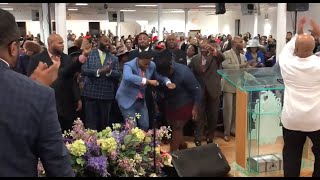 Prophet Todd Hall  Praise Break amp Worship Moment in Brooklyn NY 2017 [upl. by Kahn]