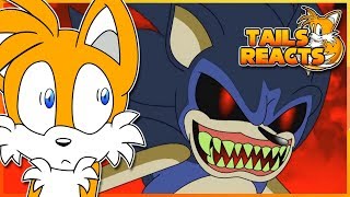 Tails Reacts To SonicEXE Trilogy Part 1 2 amp 3 [upl. by Sillek]