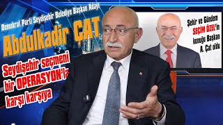 Seydişehir Belediye Başkan Adayı Abdulkadir Çat Seydişehir seçmeni bir operasyonla karşı karşıya [upl. by Uria]