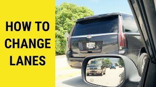 How To Change Lanes While Driving How to driveChanging lanesCAR [upl. by Thacher819]