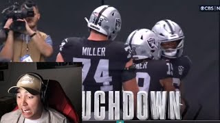 RAIDERS VS CHIEFS GAME HIGHLIGHTS  REACTION [upl. by Cheke]