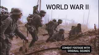 WORLD WAR II Original Color Footage With Sounds [upl. by Premer]