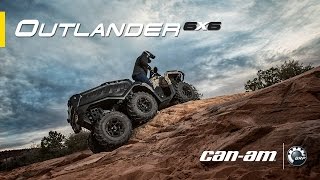 CanAm Outlander 6x6 XT ATV Features [upl. by Ackley151]