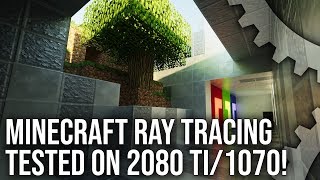 Minecraft Ray Tracing Live Play A Path Traced Showcase [upl. by Sivel]