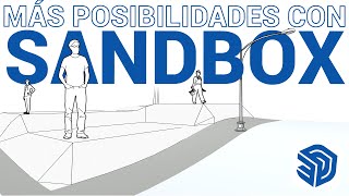 Modifica Terrenos con SandBox en SketchUp ¡Fácil y Rápido [upl. by Warila878]